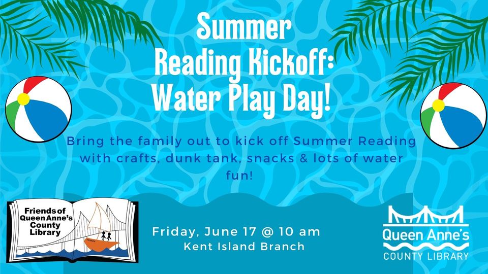 Summer Reading Kickoff - Water Play Day