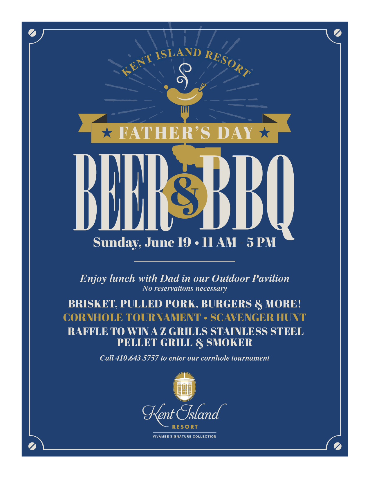 Fathers Day Kent Island Resort Beer & BBQ