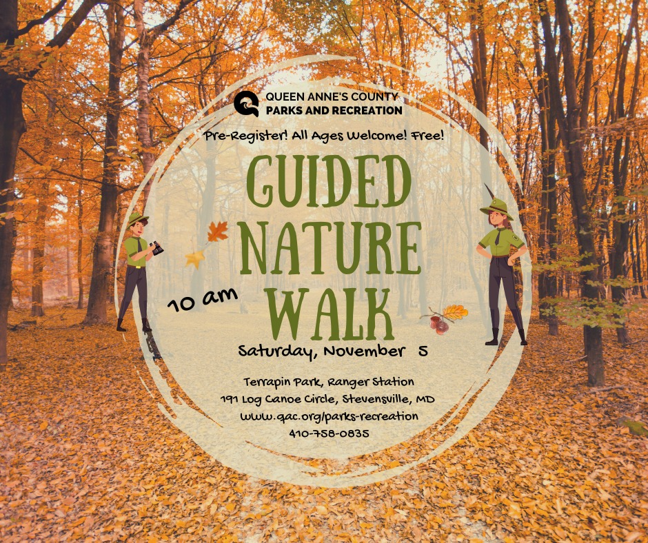 Guided Nature Walk QAC Parks and recreation