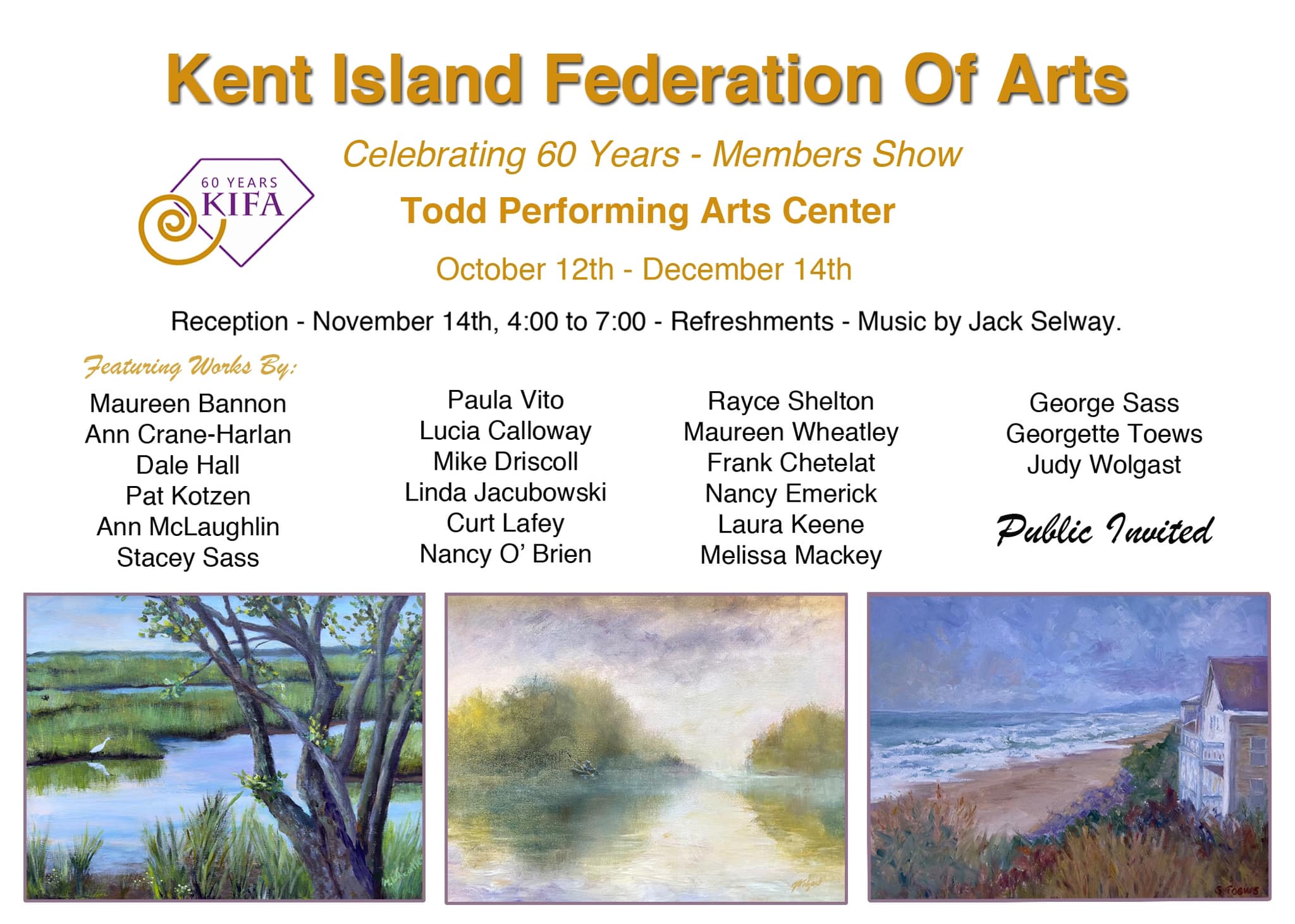 kent island federation of arts 2022Todd performing arts center