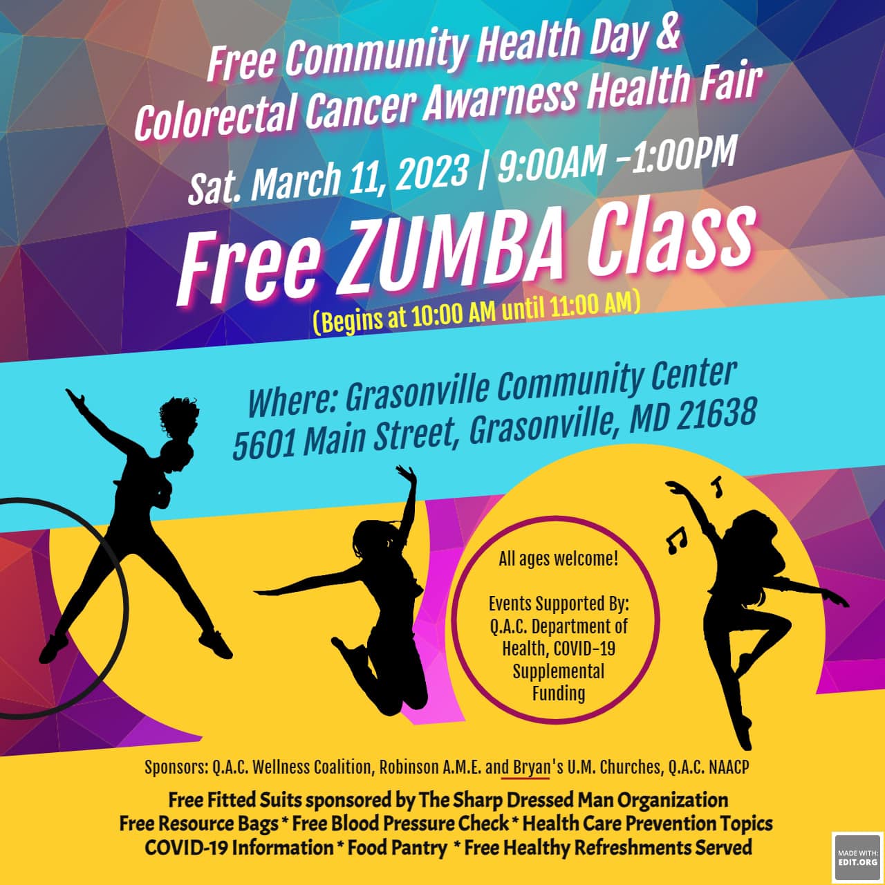 Free Community Health Day - Grasonville Community Center