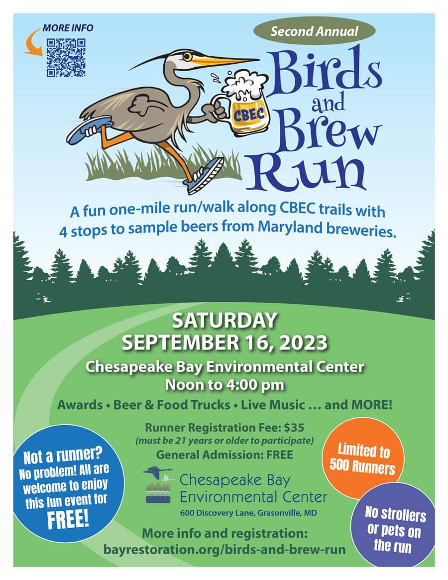 2nd annual Birds and Brew Run 2023