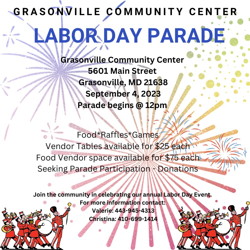 Grasonville Community Center Labor Day Parade