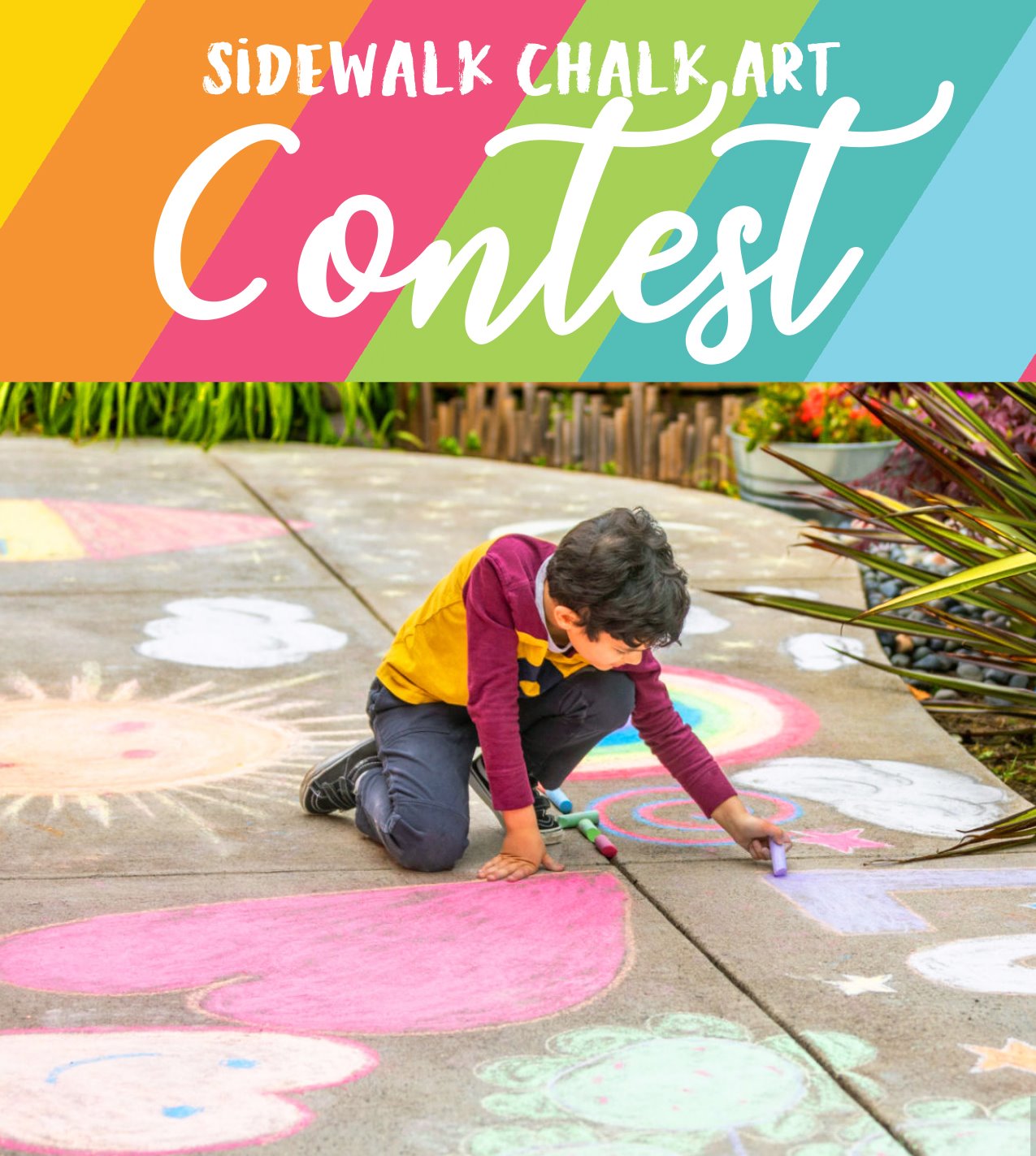 Annual Sidewalk Chalk Art Contest Tasty Toucan Sept 16 2023