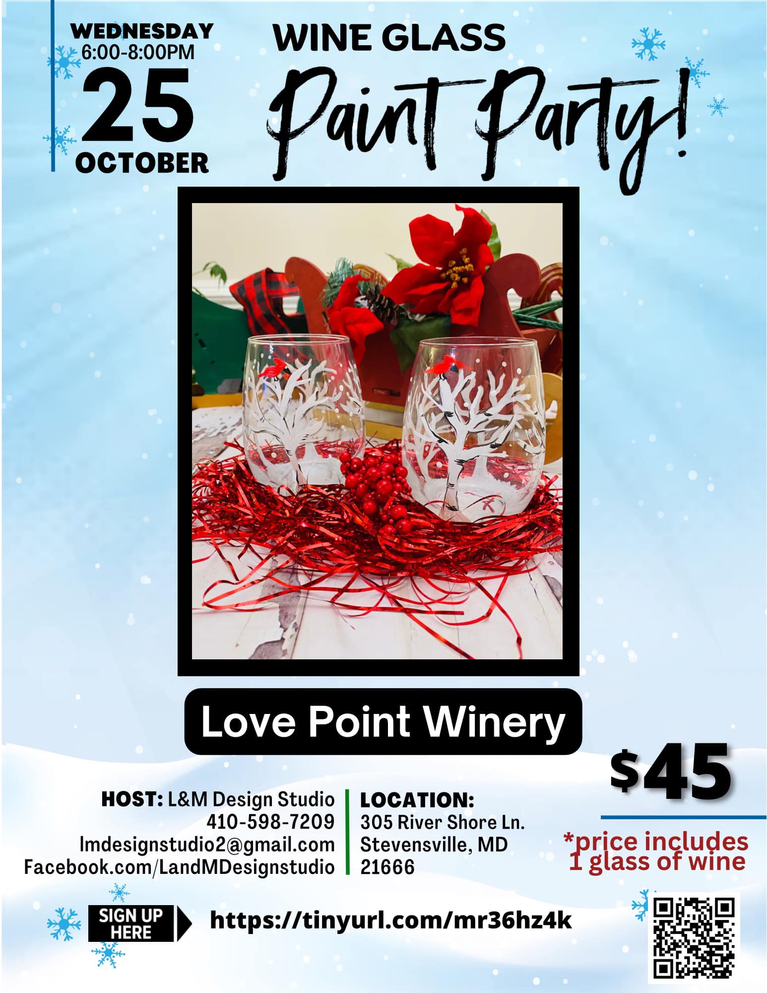 Wine Glass Paint Party