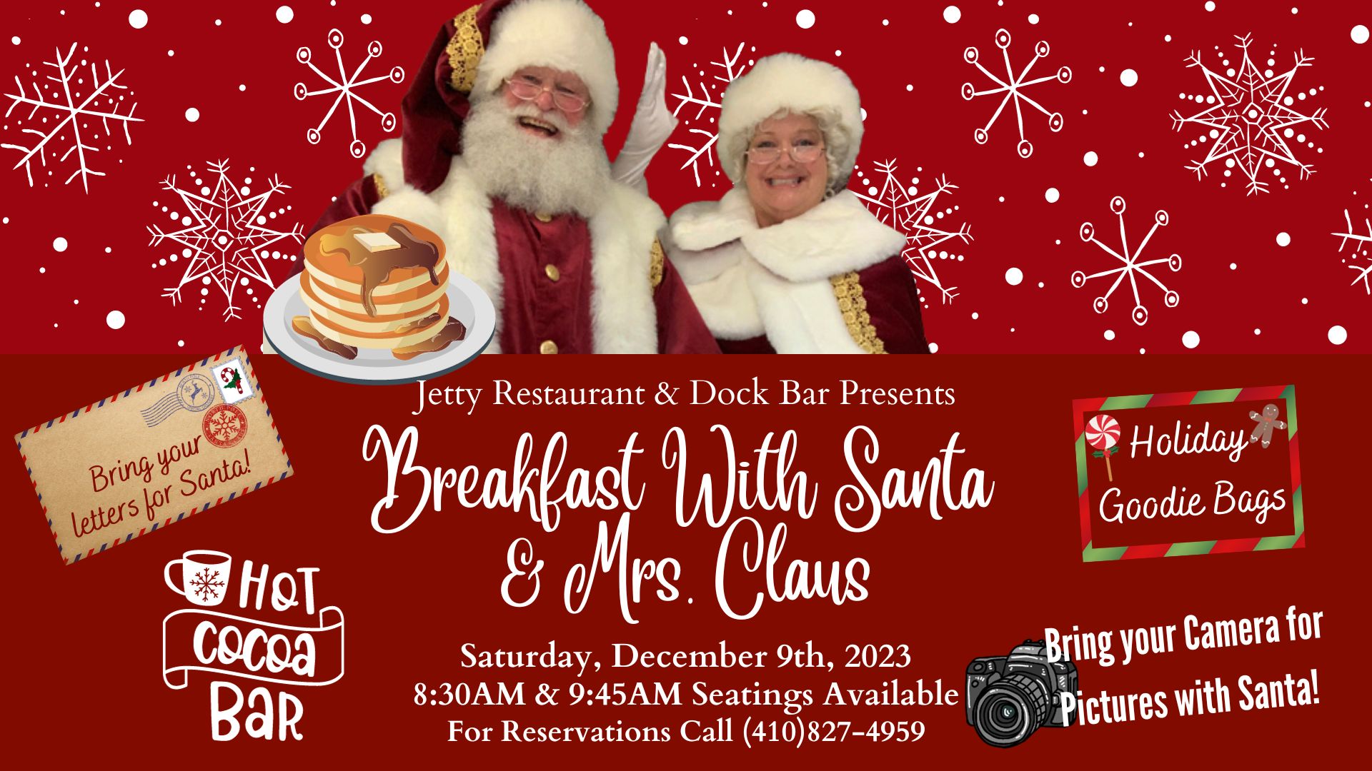 Breakfast with Santa & Mrs. Claus